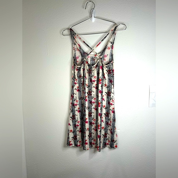 Tart Intimates Floral Striped Mini Dress – Size Small - Picture 5 of 8